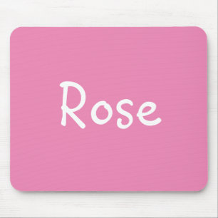 Tapis De Souris Rose
