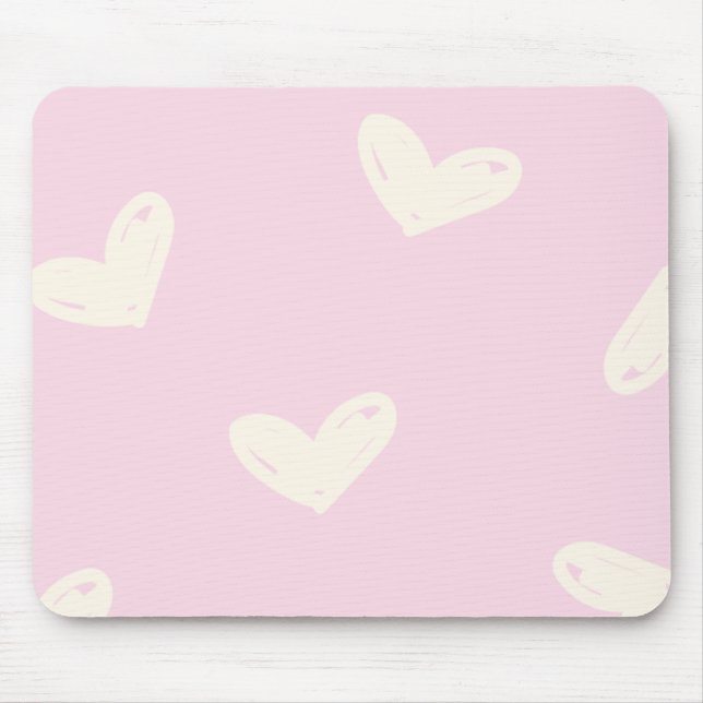Tapis de souris rose (Devant)