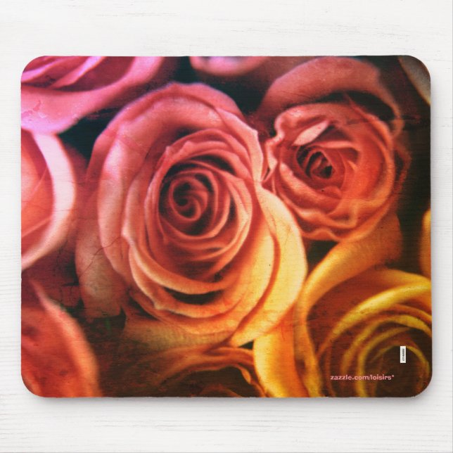 Tapis De Souris Rose (Devant)
