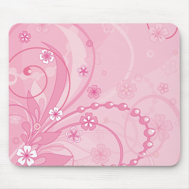 Tapis De Souris rose (Devant)