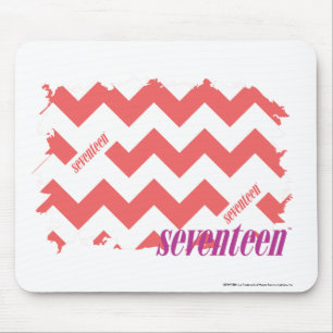 Tapis De Souris Rose 2 de zigzag