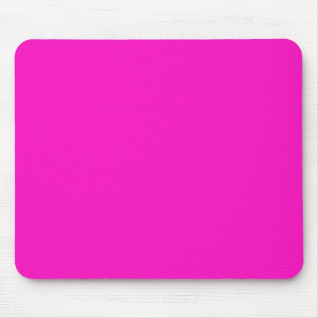 Tapis De Souris Rose Choc (Devant)