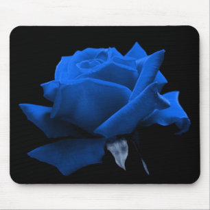 Tapis De Souris Rose de bleu