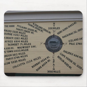 Tapis De Souris Rose de boussole