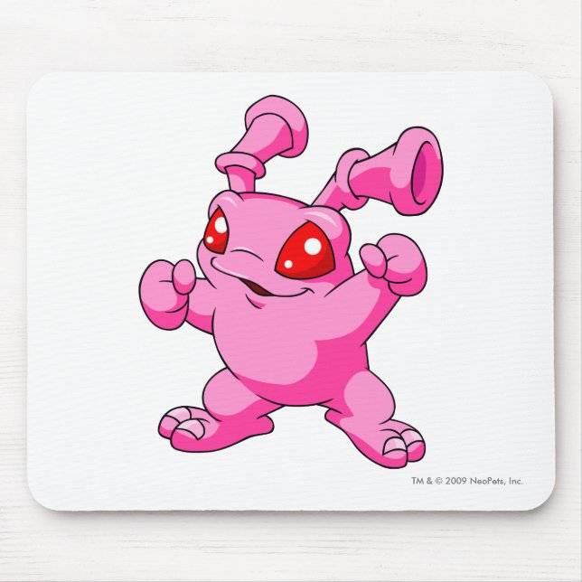 Tapis De Souris Rose de Grundo (Devant)
