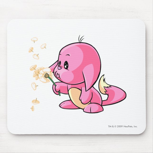 Tapis De Souris Rose de Kacheek (Devant)