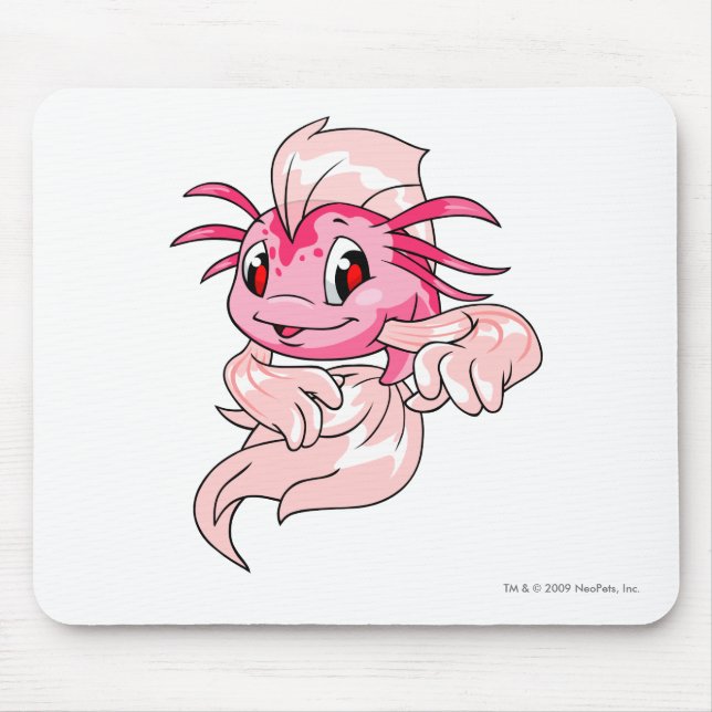 Tapis De Souris Rose de Koi (Devant)