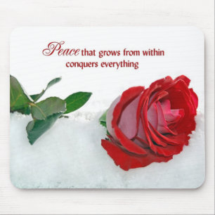 Tapis De Souris Rose de la paix