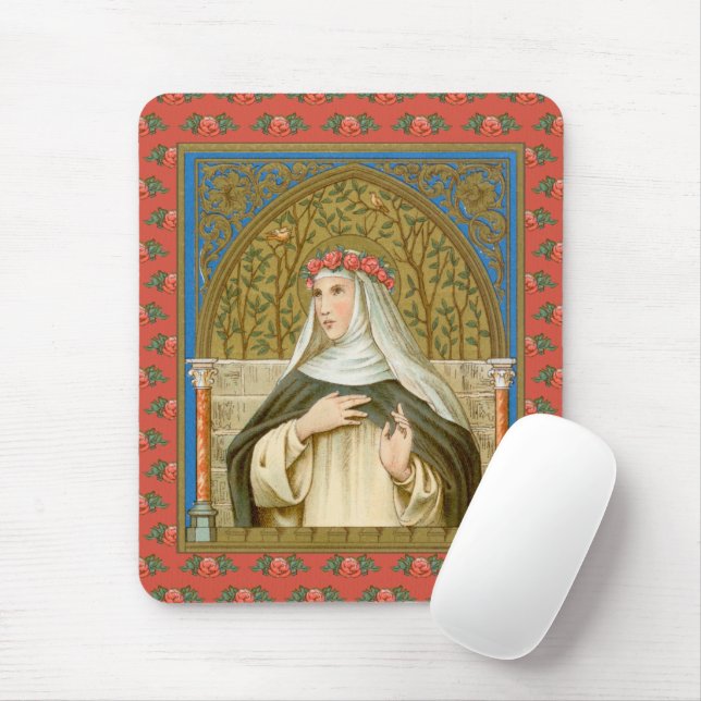 Tapis De Souris Rose de Lima (BK 020) (Avec souris)