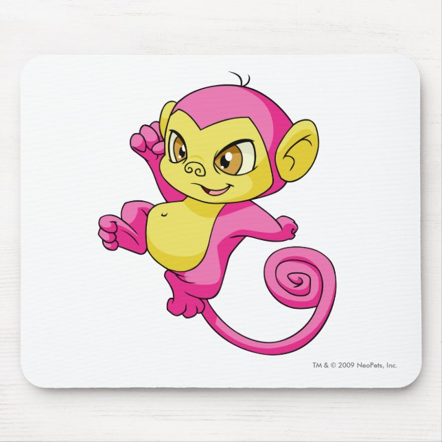 Tapis De Souris Rose de Mynci (Devant)