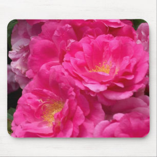 Tapis de souris rose de roses