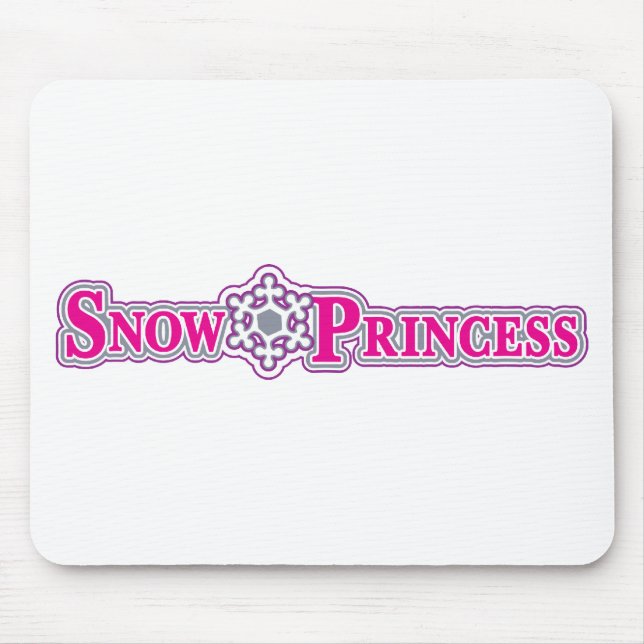 Tapis De Souris Rose des neiges (Devant)