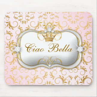 Tapis De Souris Rose divin d'or de 311 Ciao Bella