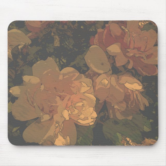 Tapis De Souris Rose doux (Devant)