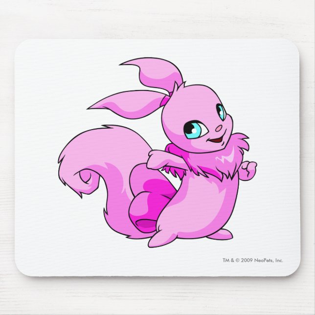 Tapis De Souris Rose d'Usul (Devant)