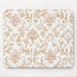Tapis De Souris Rose Floral Blush