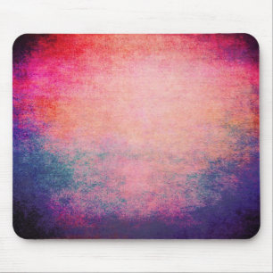 Tapis De Souris Rose fou de cool grunge de cru de Mousepad