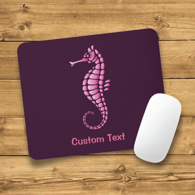 Tapis De Souris Rose hippocampe (Créateur téléchargé)