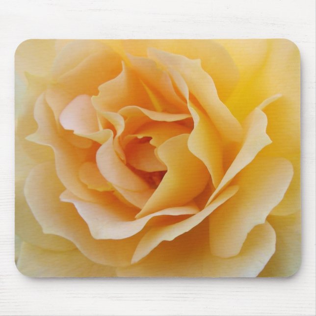 Tapis De Souris Rose jaune Mousepad (Devant)