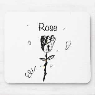 Tapis De Souris Rose Mousepad