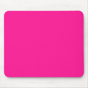 Tapis De Souris Rose Profond Uni