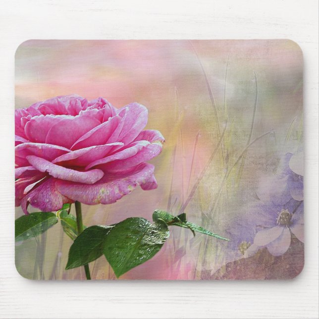 Tapis De Souris Rose rose rose (Devant)
