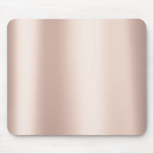 Tapis De Souris Rose rose rose pâle Ballet Or Blush Metallic