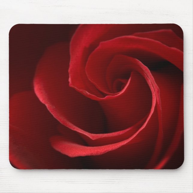 TAPIS DE SOURIS    Rose Rouge (Devant)