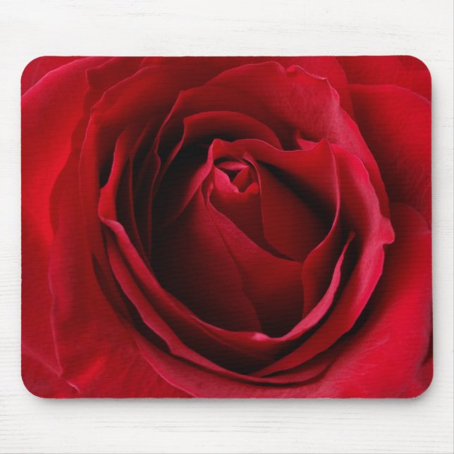 Tapis De Souris rose rouge profonde (Devant)