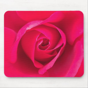 Tapis De Souris Rose rouge romantique v2