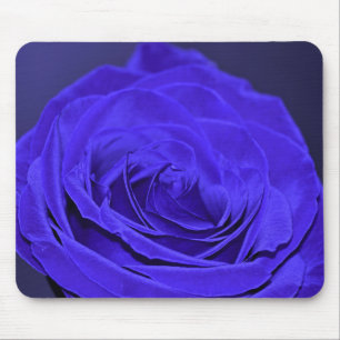Tapis De Souris Rose Velvet bleu