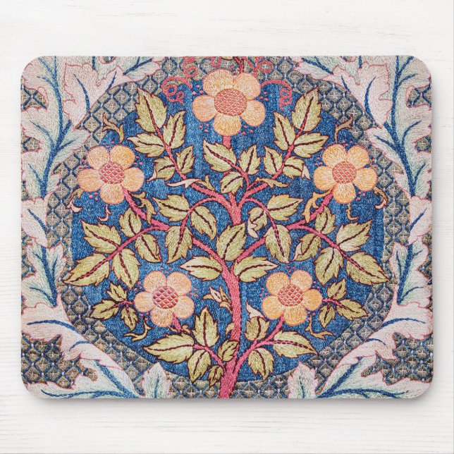 Tapis De Souris Rose Wreath, William Morris (Devant)