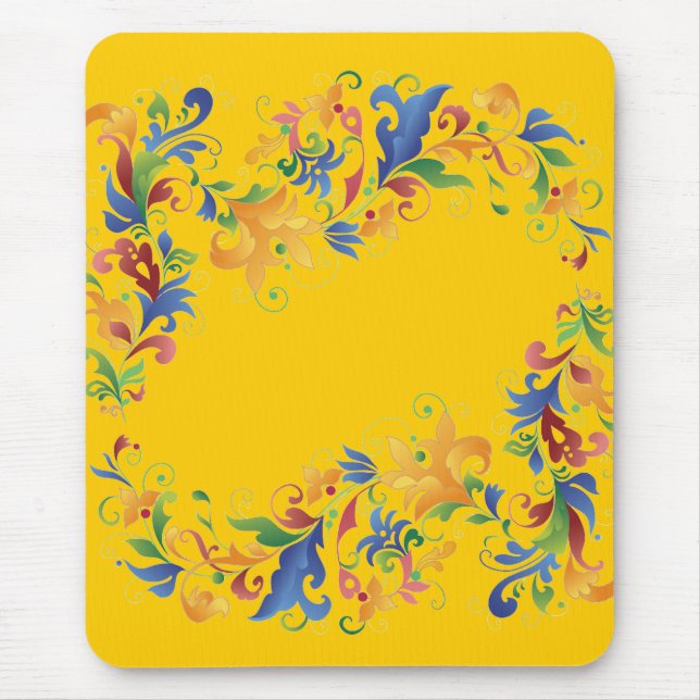 Tapis De Souris Rosemaling (Devant)