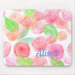 Tapis De Souris Roses aériens