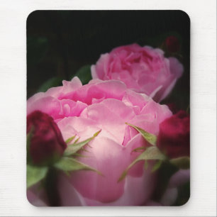 Tapis De Souris Roses anglais dans le rose