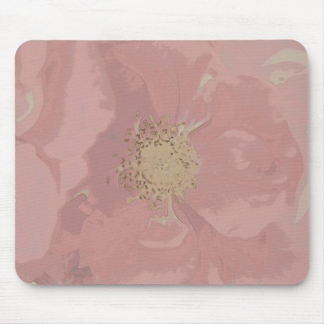 Tapis De Souris Roses de buisson DullPastel (Devant)