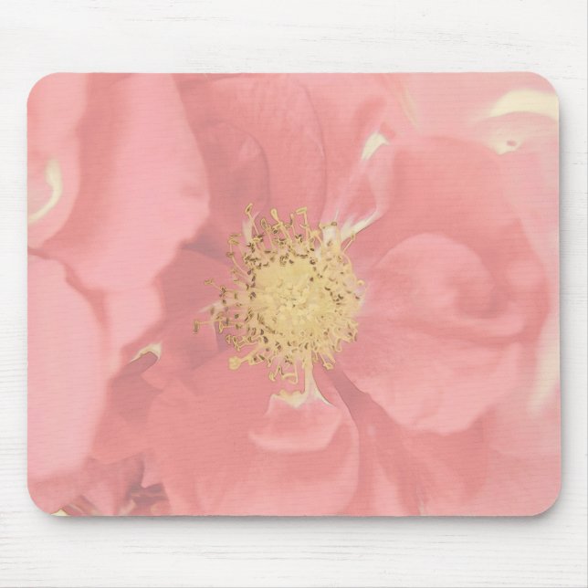 Tapis De Souris Roses de buisson mono (Devant)