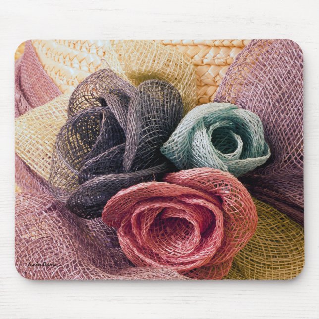 Tapis De Souris Roses de la Raffie (Devant)