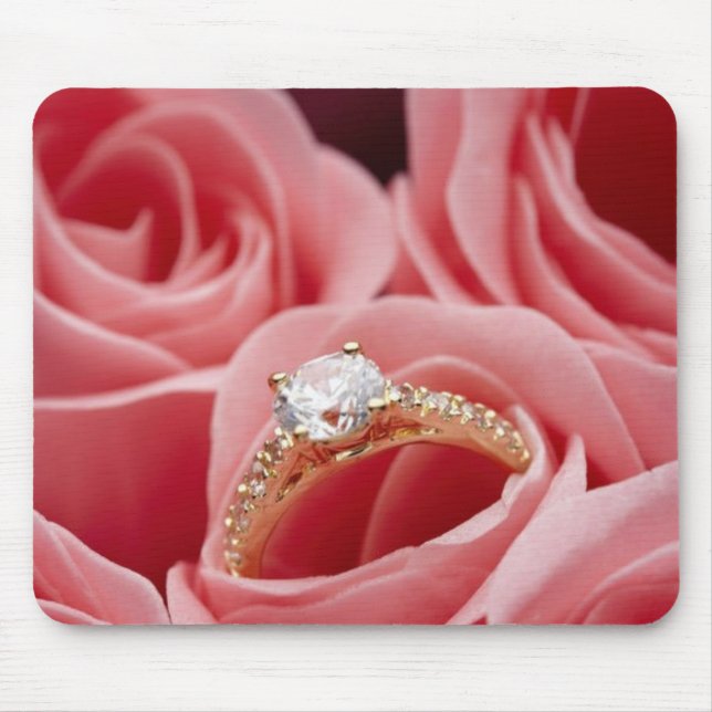 Tapis De Souris Roses Diamond Ring (Devant)