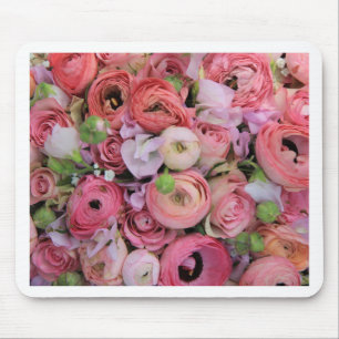 Tapis De Souris roses et pivoines roses de Therosegarden
