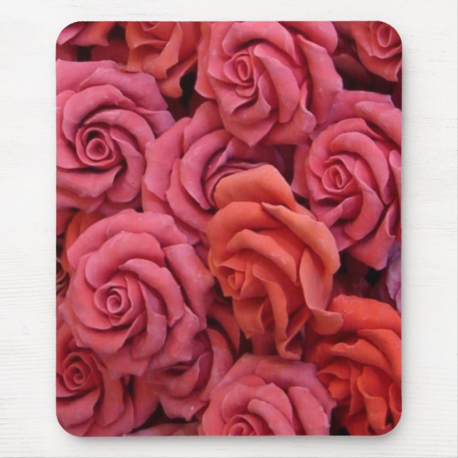 Tapis De Souris Roses roses (Devant)