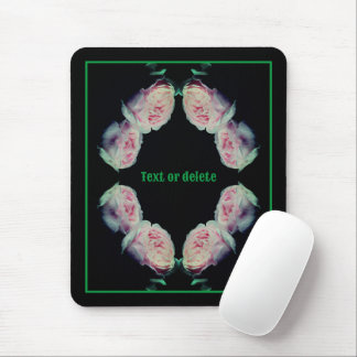 Tapis De Souris Roses roses rose Pair Abstrait Personnalisé