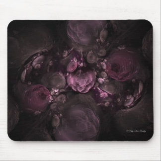 Tapis De Souris Roses rouges floraux de fractale