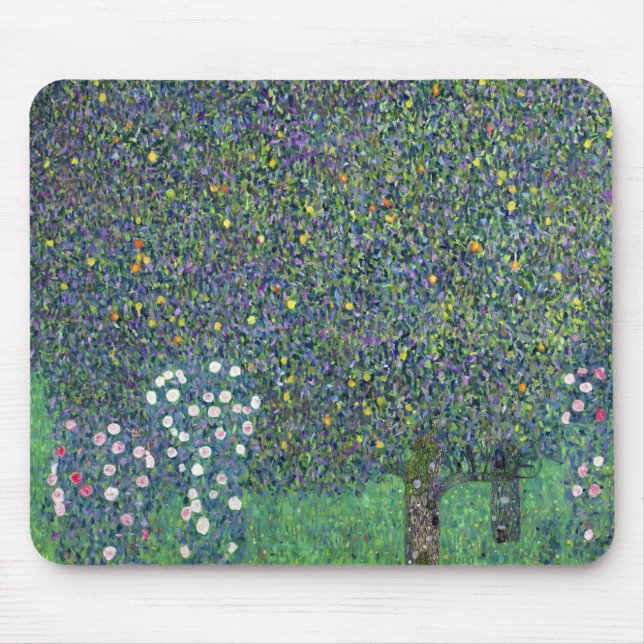 Tapis De Souris Roses sous les arbres, c.1905 (Devant)