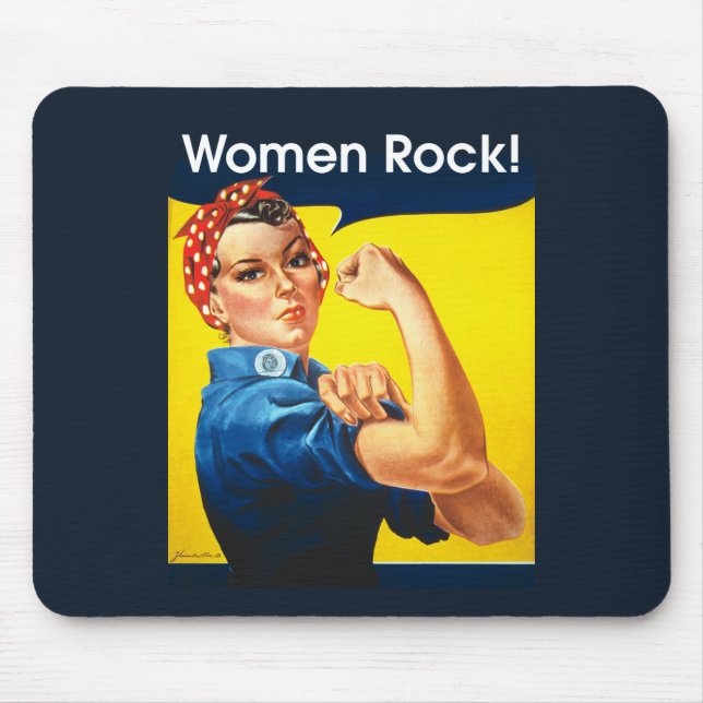 Tapis De Souris Rosie le Riveter ~ (Devant)
