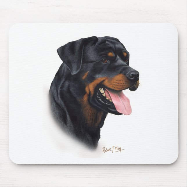 Tapis De Souris Rottweiler (Devant)