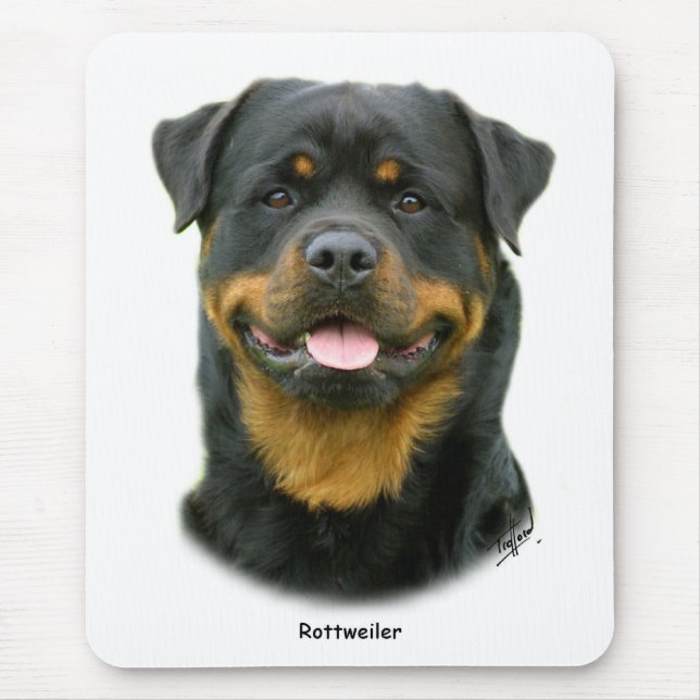 Tapis De Souris Rottweiler (Devant)
