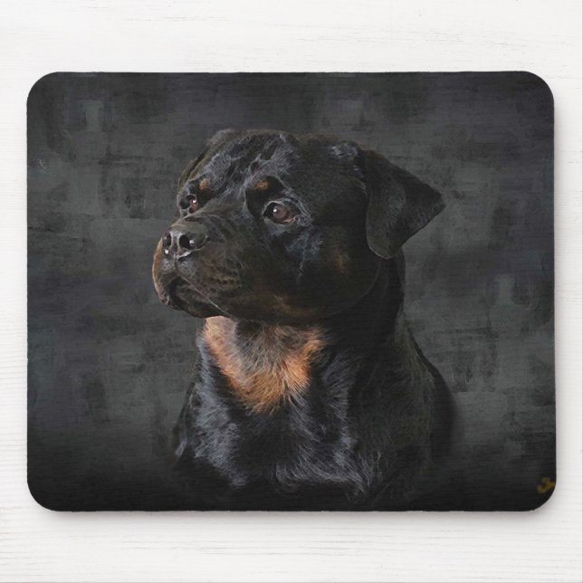 Tapis De Souris Rottweiler (Devant)