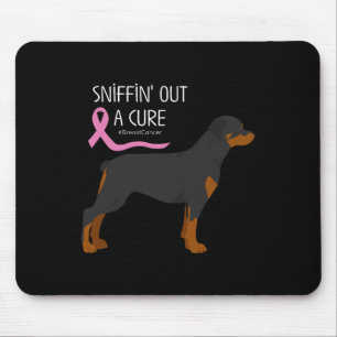 Tapis De Souris Rottweiler Amoureux de les chiens Sensibilisation