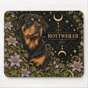 Tapis De Souris Rottweiler, Art Tarot Starlit